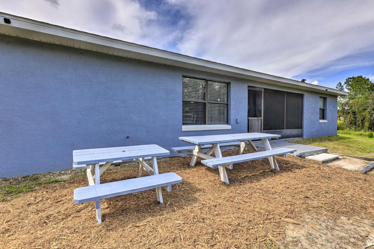 Ocala Casa Azul 7 Mi To World Equestrian Center Villa ภายนอก รูปภาพ