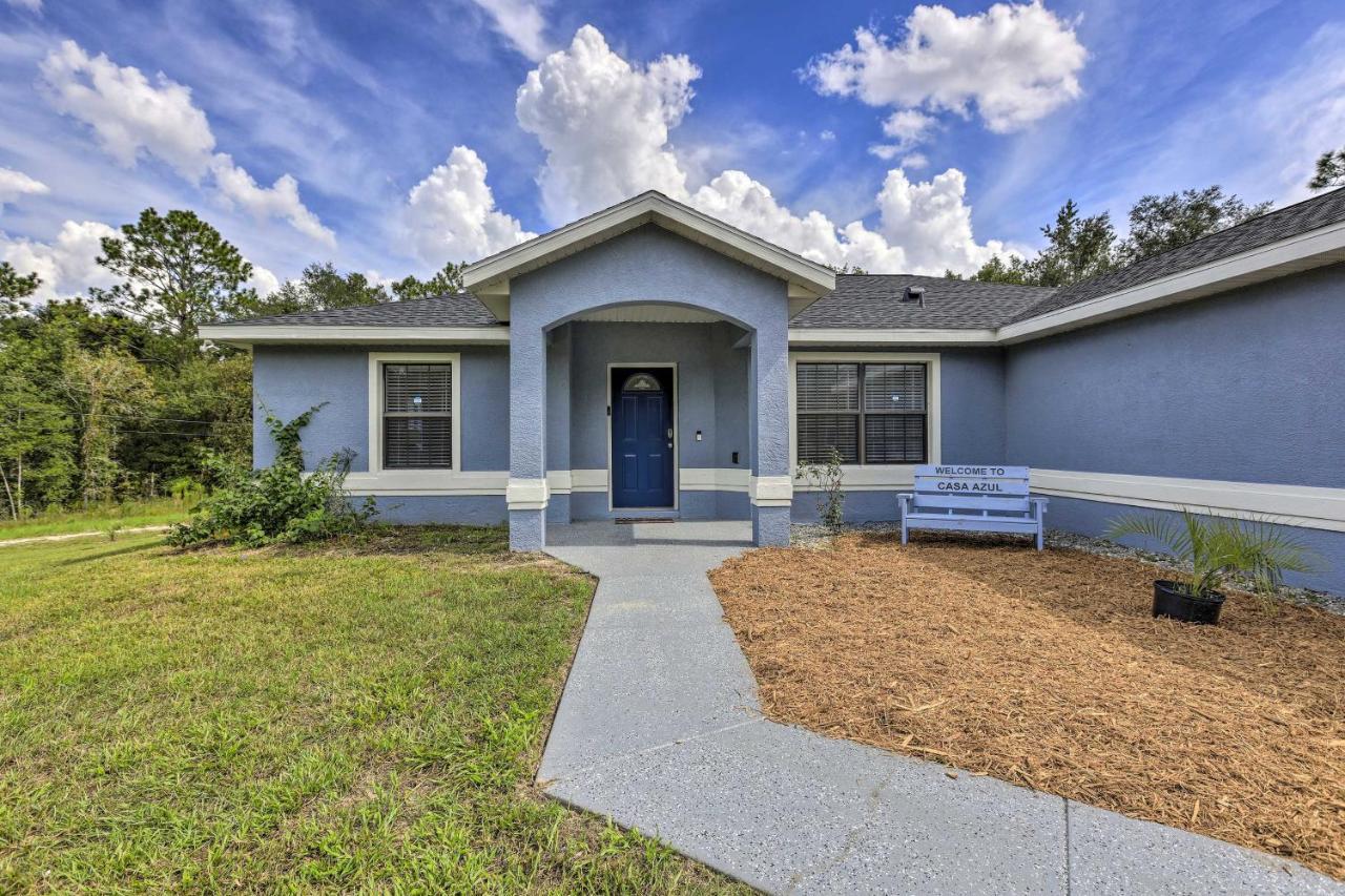 Ocala Casa Azul 7 Mi To World Equestrian Center Villa ภายนอก รูปภาพ